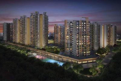 Image of 985 Sq.ft 2 BHK Apartment / Flat for sale in Mahindra Citadel Bastion J K, Pimpri, Pune for Rs. 10100000