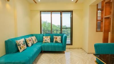 Living Room Image of 650 Sq.ft 1 BHK Apartment / Flat for sale in Sneh Serene, Dombivli West Thane for Rs. 4700000