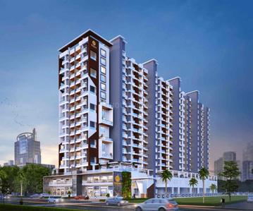 Image of 1010 Sq.ft 1 BHK Apartment / Flat for sale in Bhaktamar Residency, Wadgaon Sheri, Pune for Rs. 9400000