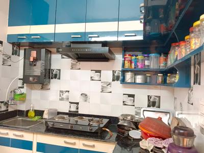 Kitchen Image of 776 Sq.ft 2 BHK Apartment / Flat for sale in Behala Kolkata for Rs. 4200000