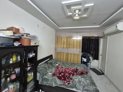 Bedroom Image of 1200 Sq.ft 2 BHK Apartment / Flat for rent in Neknampur Hyderabad for Rs. 30000