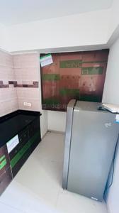 Kitchen Image of 800 Sq.ft 2 BHK Apartment / Flat for rent in Shree Infra Shagun 108, Zundal Ahmedabad for Rs. 23000