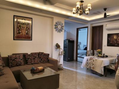 Living Room Image of 1200 Sq.ft 4 BHK Builder Floor for rent in Sector 14 Gurgaon for Rs. 55000