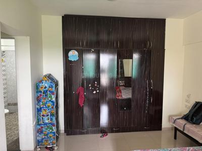 Bedroom Image of 1400 Sq.ft 3 BHK Apartment / Flat for rent in Bramha Skycity, Dhanori Pune for Rs. 45000