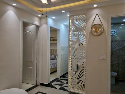 Living Room Image of 600 Sq.ft 2 BHK Apartment / Flat for sale in Hans Builders Floor, Dwarka Mor New Delhi for Rs. 4500000