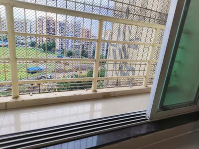 Balcony Image of 715 Sq.ft 1 BHK Apartment / Flat for rent in Gajra Bhoomi Gardenia 1, Kalamboli Navi Mumbai for Rs. 18000