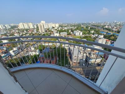 Balcony Image of 1520 Sq.ft 3 BHK Apartment / Flat for sale in Kaloor Kochi for Rs. 11000000