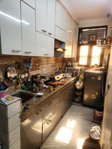 Kitchen Image of 550 Sq.ft 2 BHK Builder Floor for sale in Uttam Nagar New Delhi for Rs. 3740000