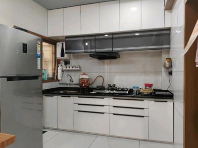 Kitchen Image of 2400 Sq.ft 3 BHK Apartment / Flat for sale in Shree Ramdev Devasya Gold Plus, Nikol Ahmedabad for Rs. 11500000