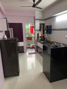 Kitchen Image of 1755 Sq.ft 3 BHK Apartment / Flat for rent in Shree Sopan Pratishtha, Kudasan Gandhinagar for Rs. 30000