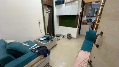 Living Room Image of 445 Sq.ft 1 BHK Builder Floor for rent in Uttam Nagar New Delhi for Rs. 13000