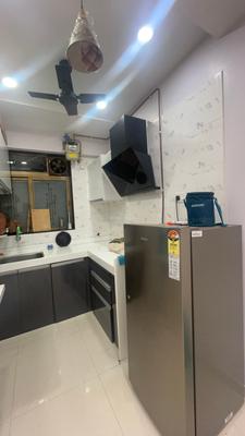 Kitchen Image of 500 Sq.ft 1 BHK Apartment / Flat for sale in Chandak Nischay, Dahisar East Mumbai for Rs. 10500000