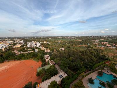 Balcony Image of 1375 Sq.ft 3 BHK Apartment / Flat for rent in Goyal Orchid Whitefield, Whitefield Bengaluru for Rs. 82000
