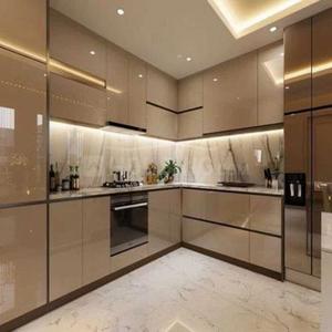 Kitchen Image of 2700 Sq.ft 4 BHK Builder Floor for rent in Pushpanjali New Delhi for Rs. 150001