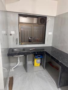 Kitchen Image of 547 Sq.ft 1 BHK Apartment / Flat for rent in Vikhroli East Mumbai for Rs. 38000