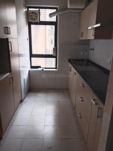 Kitchen Image of 1400 Sq.ft 2 BHK Apartment / Flat for rent in Unitech Fresco, Sector 50 Gurgaon for Rs. 52000