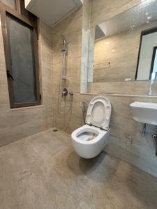 Bathroom Image of 1600 Sq.ft 3 BHK Apartment / Flat for rent in Adani Ten BKC, Bandra East Mumbai for Rs. 250000