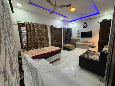 Living Room Image of 800 Sq.ft 3 BHK Independent House for rent in Bhawrasla Indore for Rs. 18000