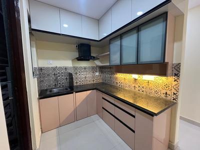 Kitchen Image of 1100 Sq.ft 3 BHK Apartment / Flat for rent in Sugam Morya, Behala Kolkata for Rs. 60000