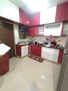 Kitchen Image of 1200 Sq.ft 1 BHK Apartment / Flat for rent in NVR Sunpearl Block B, K R Puram Bengaluru for Rs. 35000