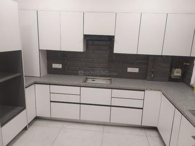 Kitchen Image of 3300 Sq.ft 3 BHK Builder Floor for rent in Greater Kailash II New Delhi for Rs. 140000