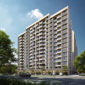 Image of 1422 Sq.ft 2 BHK Apartment / Flat for sale in The Amber, Jagatpur, Ahmedabad for Rs. 6141000