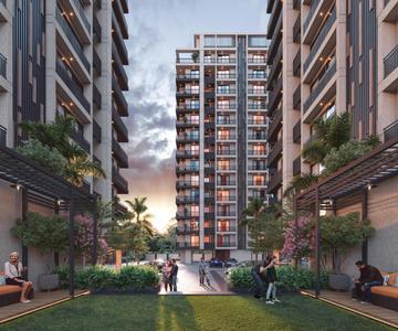 Image of 1275 Sq.ft 2 BHK Apartment / Flat for sale in The Manor Heights, Althan, Surat for Rs. 5300000