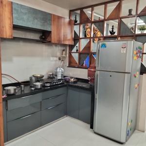 Kitchen Image of 1810 Sq.ft 3 BHK Apartment / Flat for sale in Palanpur Surat for Rs. 9500000