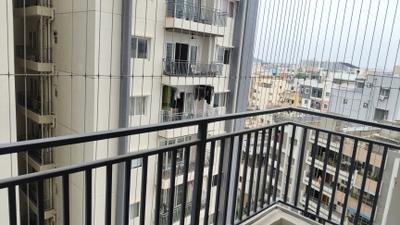 Balcony Image of 1800 Sq.ft 3 BHK Apartment / Flat for rent in EIPL Cornerstone, Puppalaguda Hyderabad for Rs. 68000