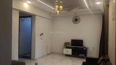Living Room Image of 750 Sq.ft 2 BHK Apartment / Flat for rent in Ten X Habitat Raymond Realty Tower E, Thane West Thane for Rs. 47000