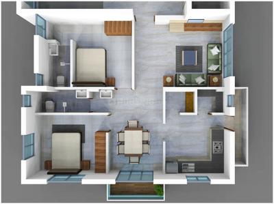Image of 1263 Sq.ft 2 BHK Apartment / Flat for sale in Kangrali Khurd, Belagavi for Rs. 5100000