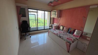 Bedroom Image of 1295 Sq.ft 3 BHK Apartment / Flat for rent in Radha Residency, Borivali East Mumbai for Rs. 75000