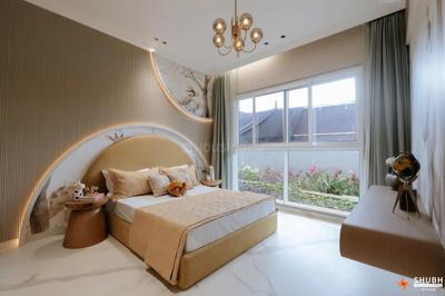 Bedroom Image of 1675 Sq.ft 3 BHK Apartment / Flat for sale in Shubh VEDA Tower E F G and Block 8, Akurdi Pune for Rs. 15900000