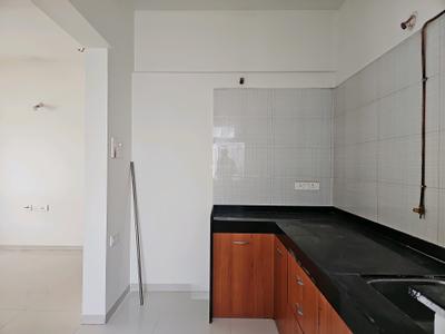 Kitchen Image of 804 Sq.ft 2 BHK Apartment / Flat for sale in Nyati Elan, Wagholi Pune for Rs. 5700000