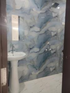 Common Bathroom Image of 900 Sq.ft 2 BHK Builder Floor for rent in Saket RWA, Neb Sarai New Delhi for Rs. 25000