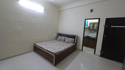 Bedroom Image of 450 Sq.ft 1 RK Apartment / Flat for rent in Pratap Nagar Jaipur for Rs. 15500