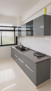 Kitchen Image of 980 Sq.ft 2 BHK Apartment / Flat for rent in Roongta Shree Tirumala Omkar Apartment, Gangapur Nashik for Rs. 26500