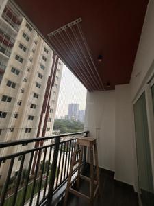Balcony Image of 2250 Sq.ft 3 BHK Apartment / Flat for rent in Aparna Zenon, Puppalaguda Hyderabad for Rs. 78000