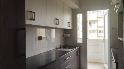 Kitchen Image of 1595 Sq.ft 3 BHK Apartment / Flat for rent in Bhartiya Nikoo Homes, Navarathna Agrahara Bengaluru for Rs. 49000