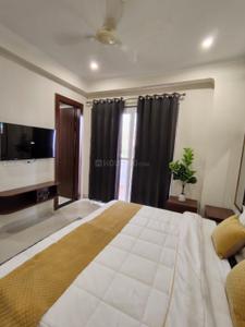 Bedroom Image of 750 Sq.ft 1 BHK Builder Floor for rent in Sector 51 Gurgaon for Rs. 40000