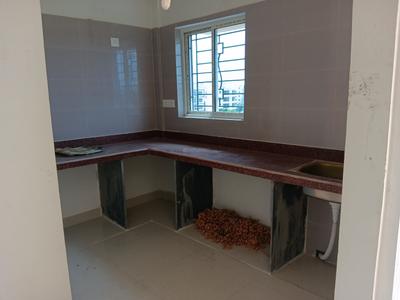 Kitchen Image of 1100 Sq.ft 3 BHK Apartment / Flat for sale in New Town Kolkata for Rs. 6500000