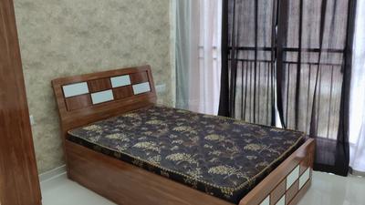 Bedroom Image of 700 Sq.ft 2 BHK Apartment / Flat for rent in Godrej Park Greens, Mamurdi Pune for Rs. 26000