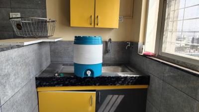 Kitchen Image of 950 Sq.ft 2 BHK Apartment / Flat for rent in Dhanashree Aanand 2, Mohammed Wadi Pune for Rs. 22000