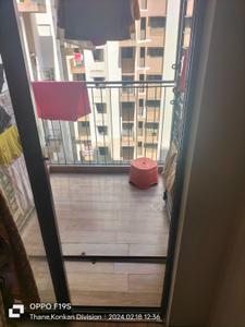Balcony Image of 645 Sq.ft 1 BHK Apartment / Flat for sale in Dombivli East Thane for Rs. 4000000