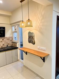 Kitchen Image of 450 Sq.ft 1 RK Studio for rent in Puravankara Silversands, Mundhwa Pune for Rs. 35000