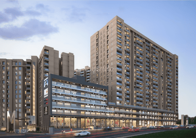 Image of 989 Sq.ft 2 BHK Apartment / Flat for sale in Vellkin Basil Flora, Kiwale, Pune for Rs. 5895000