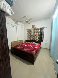 Bedroom Image of 1200 Sq.ft 2 BHK Apartment / Flat for rent in Mahendra Gangotri Exotica, New Gotri Vadodara for Rs. 17000