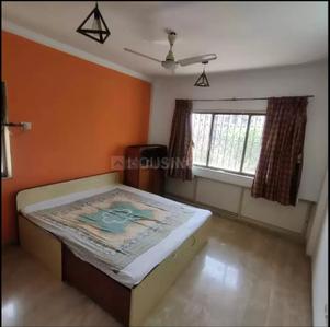Bedroom Image of 595 Sq.ft 1 BHK Apartment / Flat for rent in Srishti Sun Srishti, Powai Mumbai for Rs. 53000