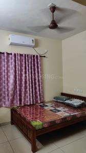 Bedroom Image of 1000 Sq.ft 2 BHK Builder Floor for rent in Thammanam Kochi for Rs. 28000