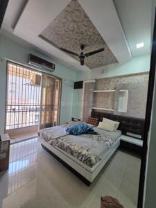 Bedroom Image of 1200 Sq.ft 2 BHK Apartment / Flat for rent in Rutu Riverview Classic Building No 3 Phase III, Kalyan West Kalyan for Rs. 24000